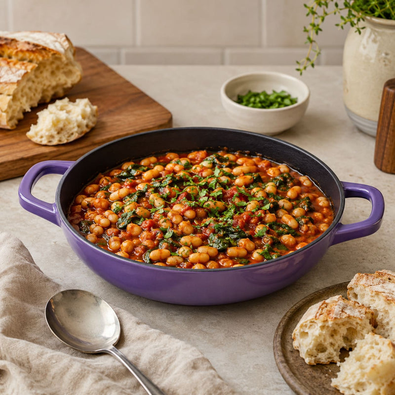 How to Stop Food Sticking to Enamelled Cast Iron