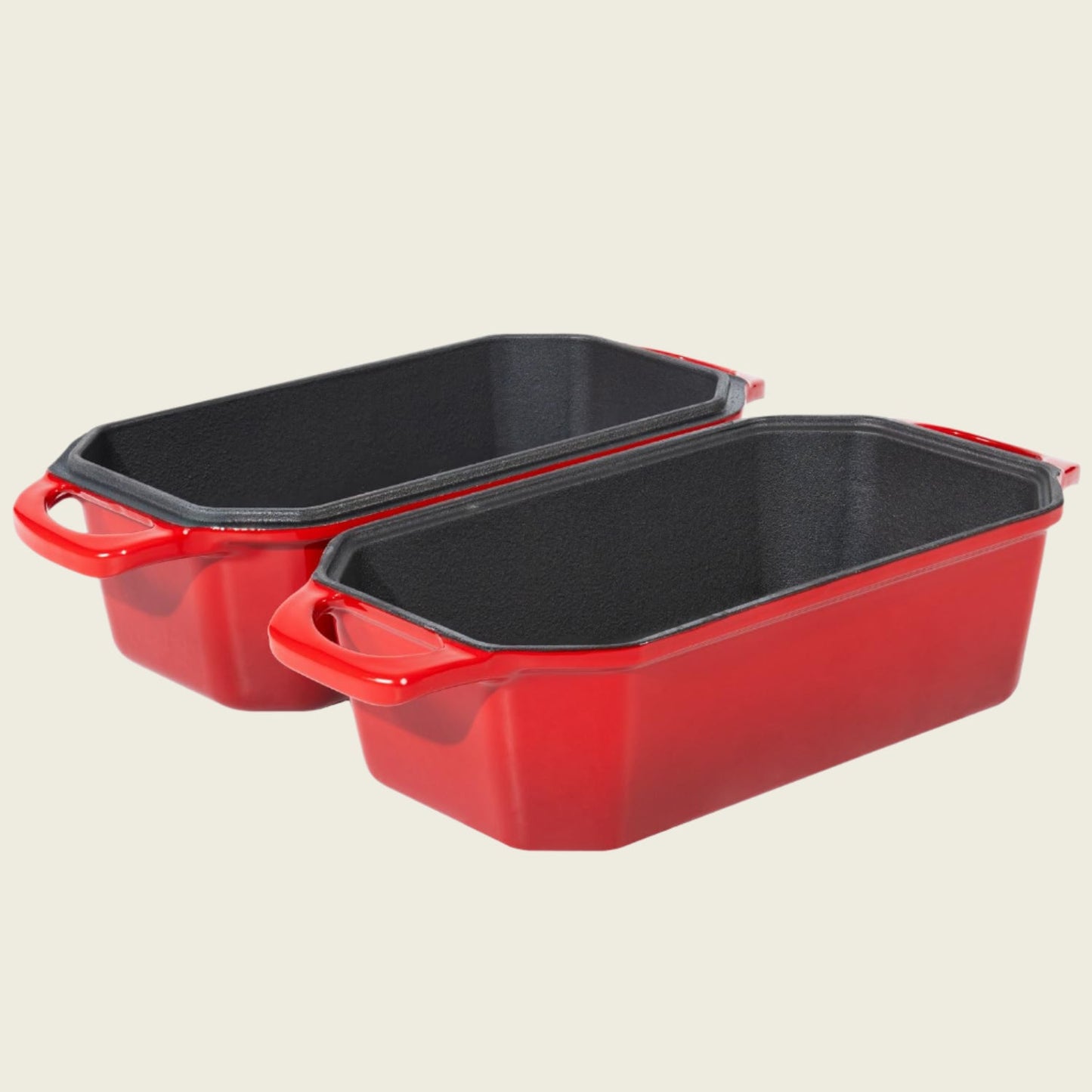 Enamelled Cast Iron Loaf Pan Set