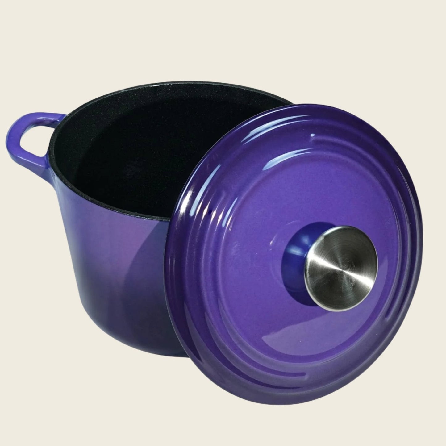 Enamelled Cast Iron Rice Pot