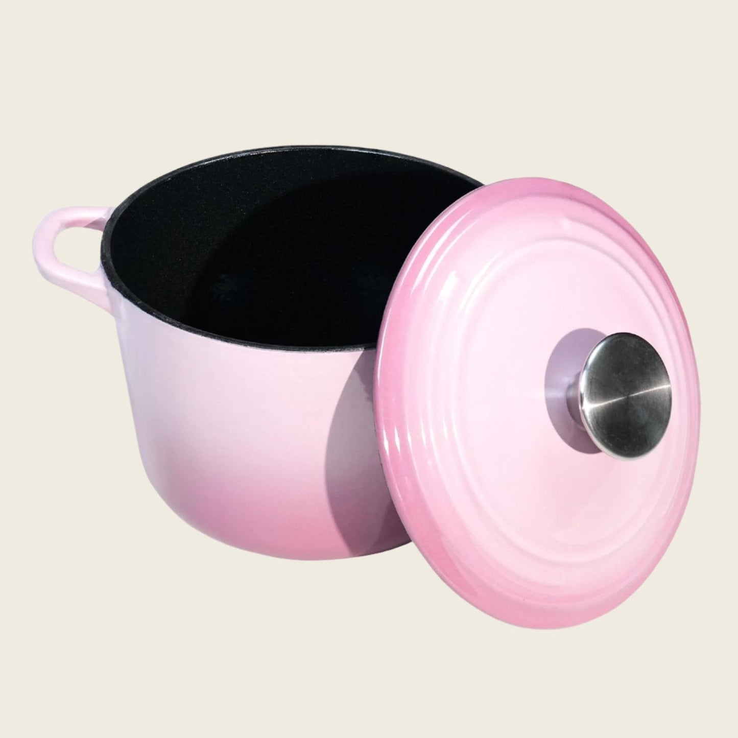 Enamelled Cast Iron Rice Pot