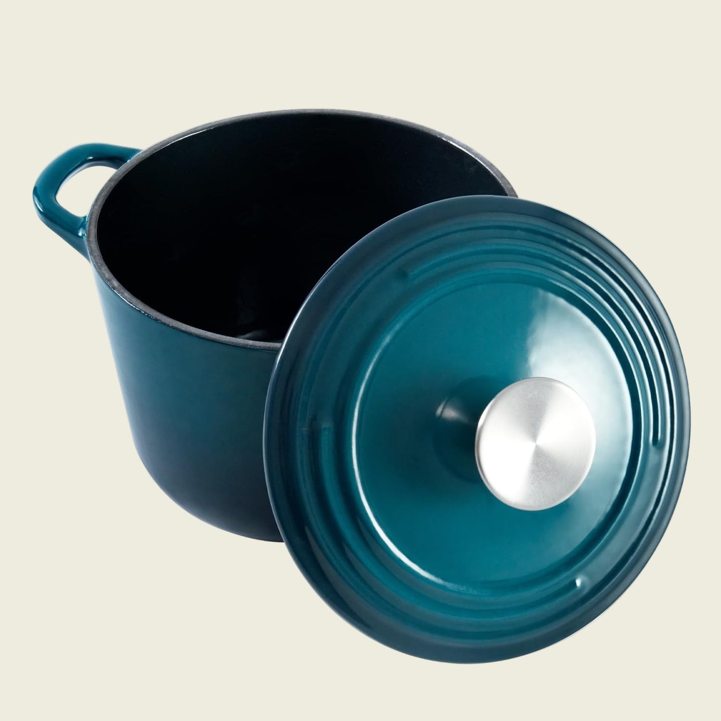 Enamelled Cast Iron Rice Pot