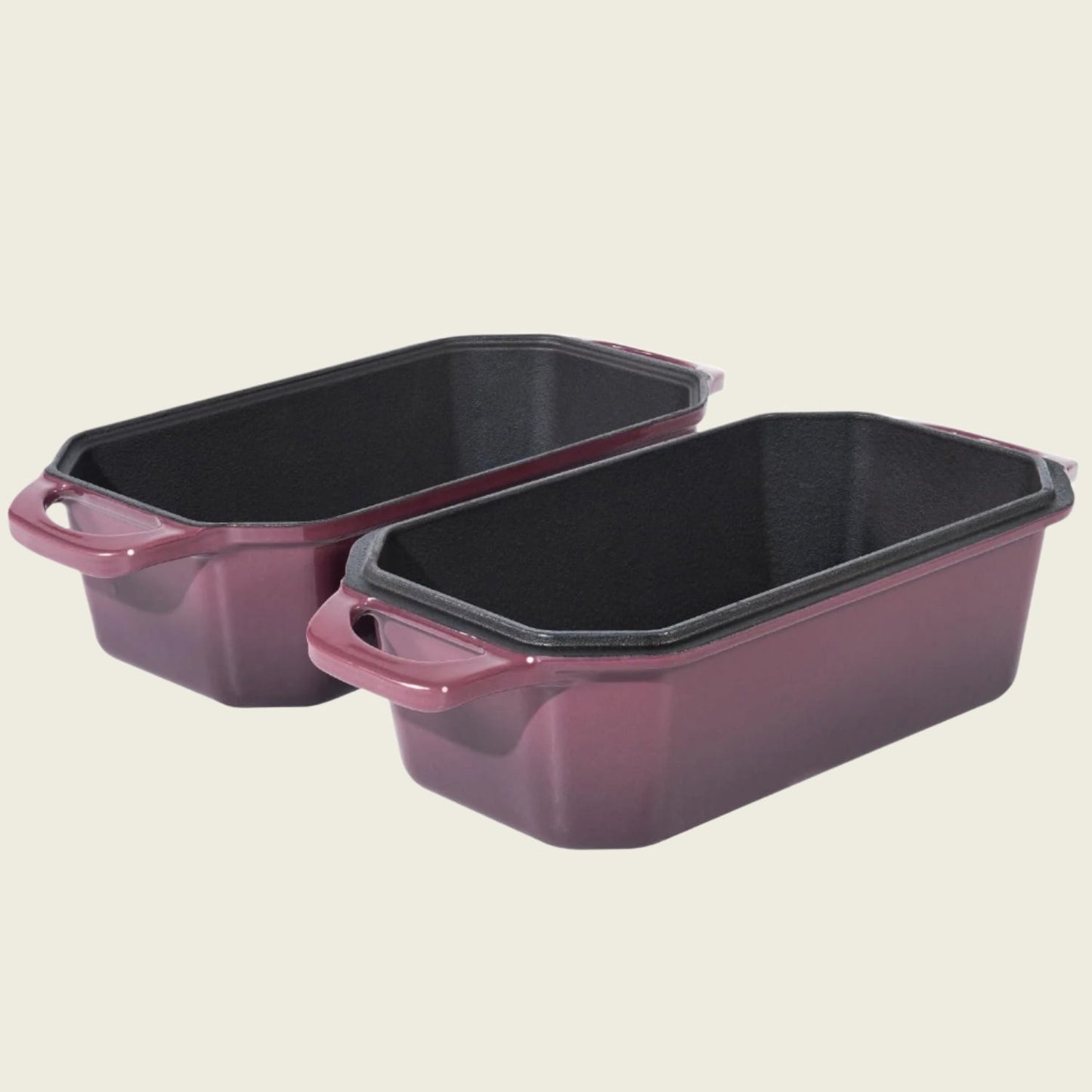 Enamelled Cast Iron Loaf Pan Set