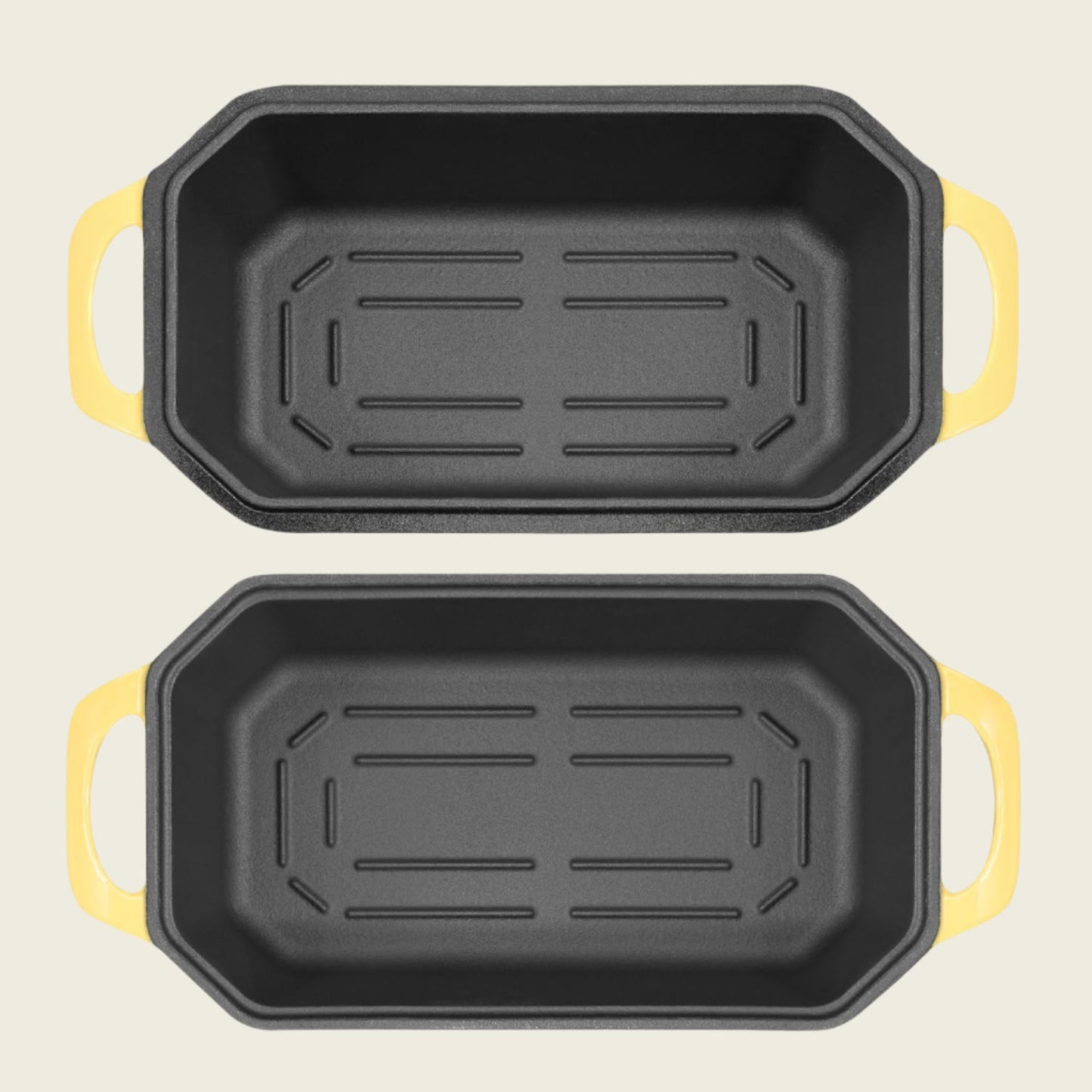 Enamelled Cast Iron Loaf Pan Set