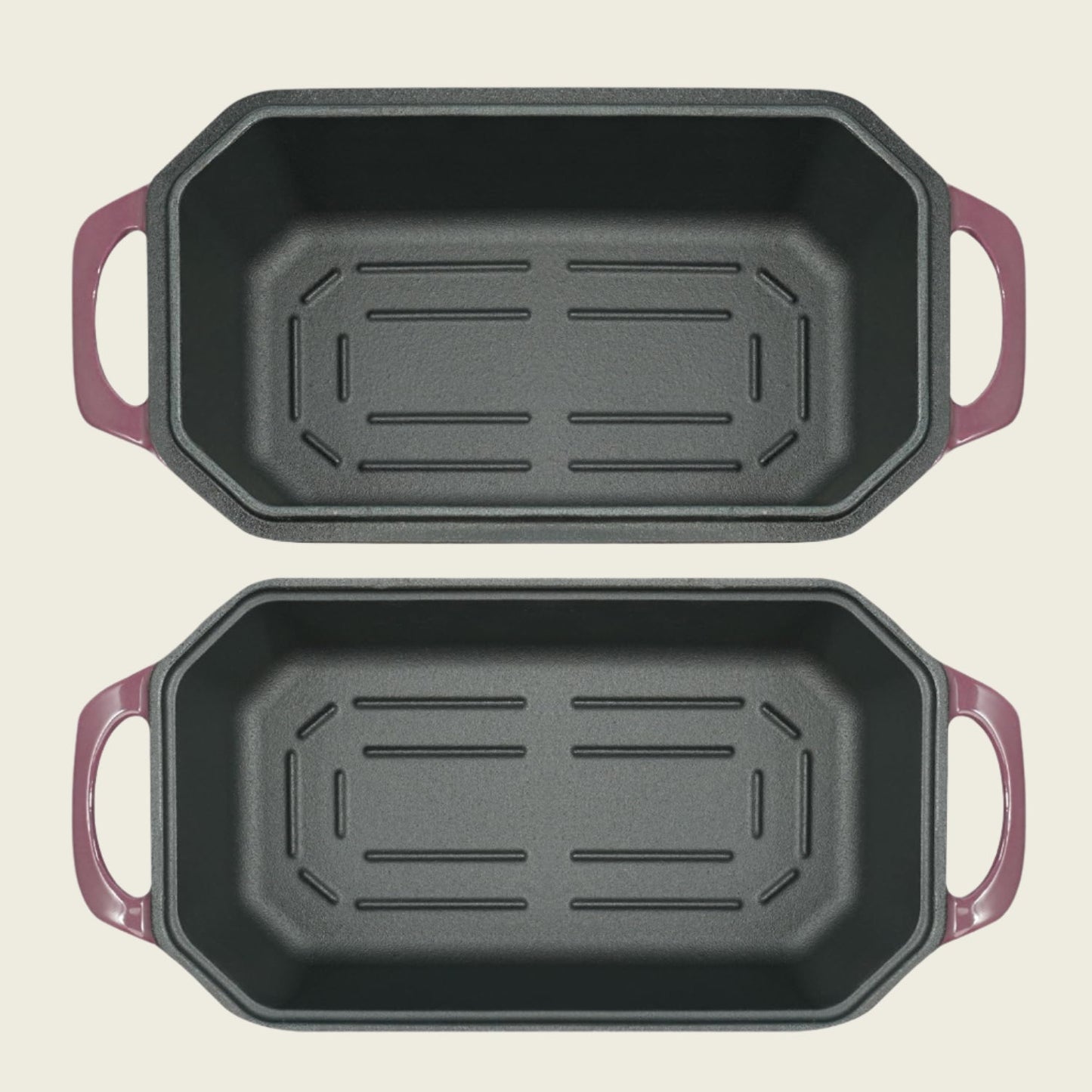 Enamelled Cast Iron Loaf Pan Set