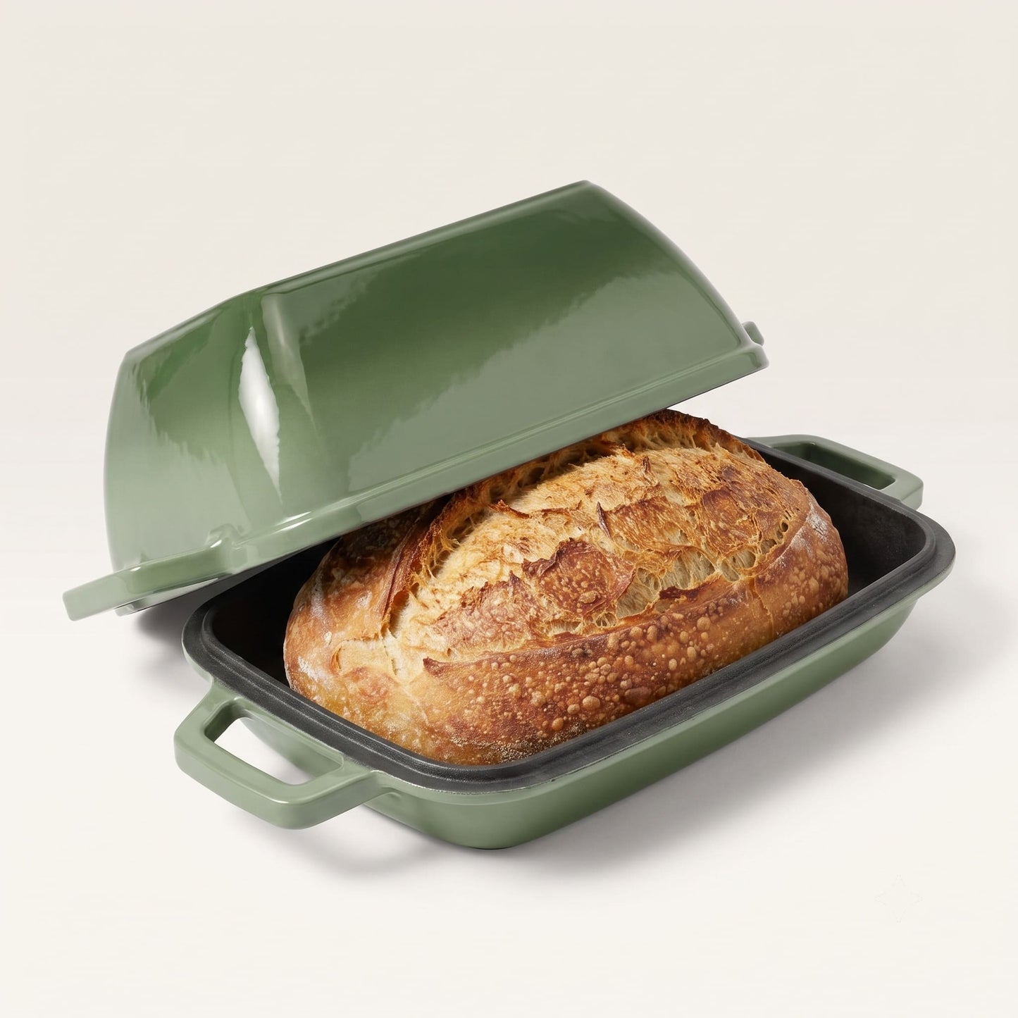 Oval Cast Iron Bread Oven for Sourdough