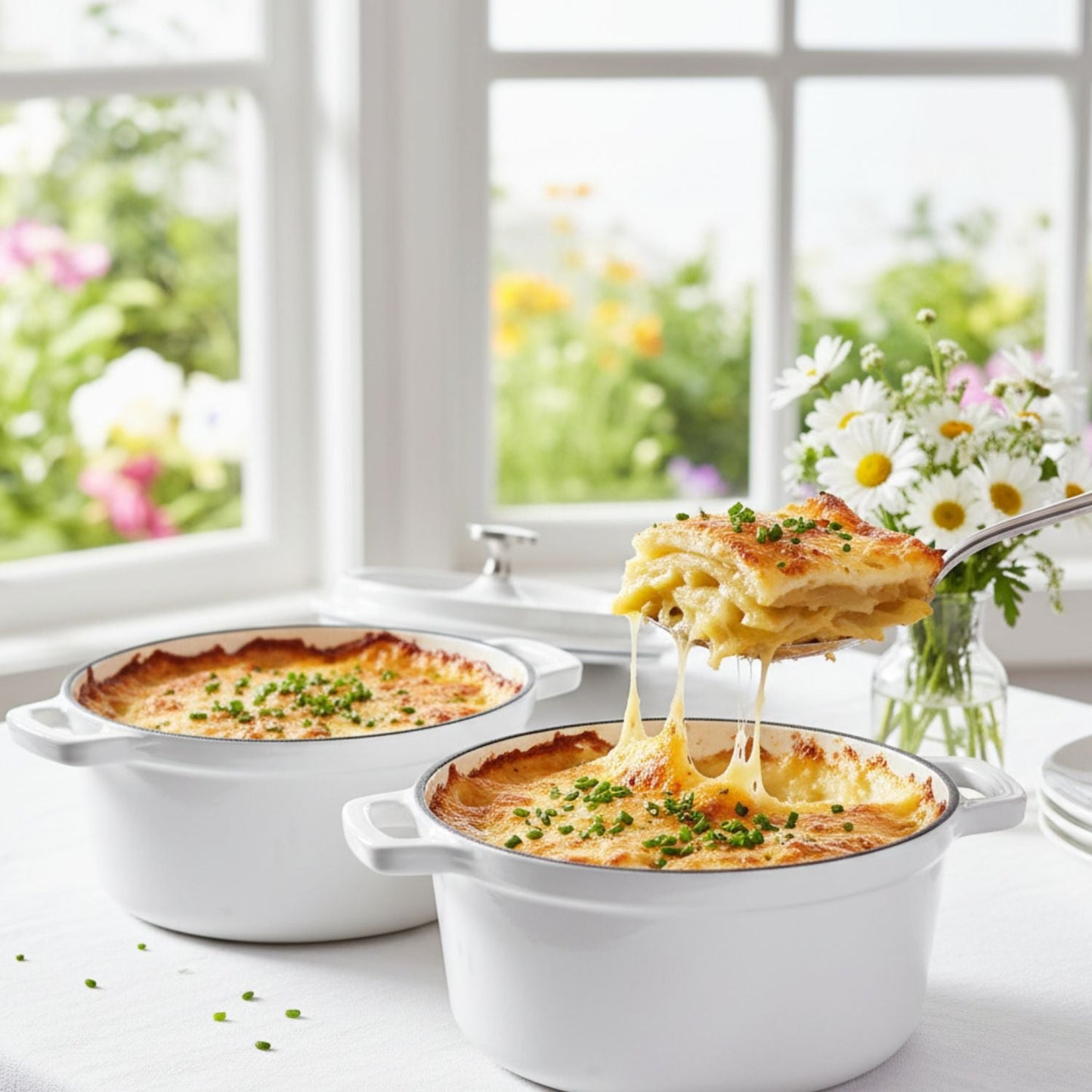 Mini Cast Iron Dutch Ovens, Set of 2