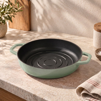 Cast Iron Bread Oven sage green