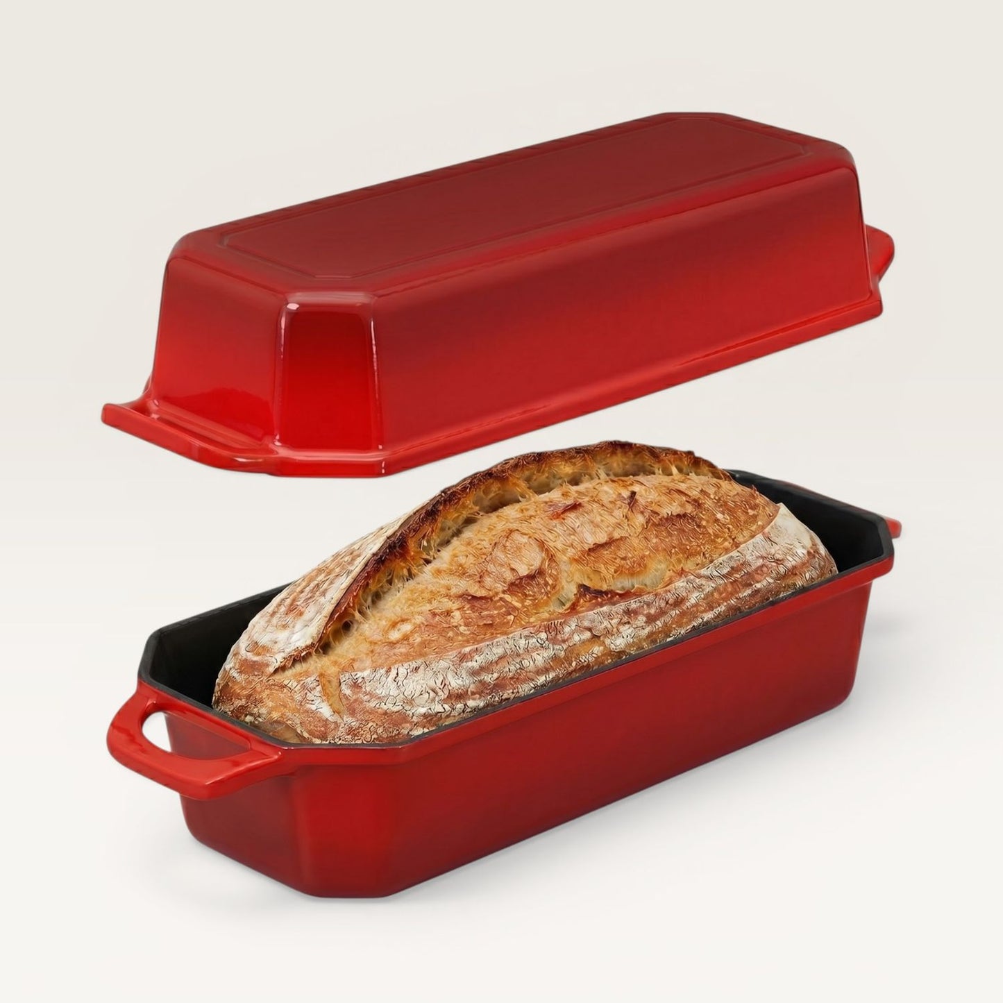 Enamelled Cast Iron Loaf Pan (Set of 2)