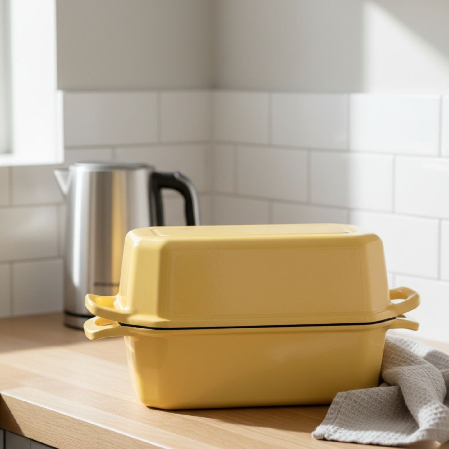 Enamelled Cast Iron Loaf Pan Set