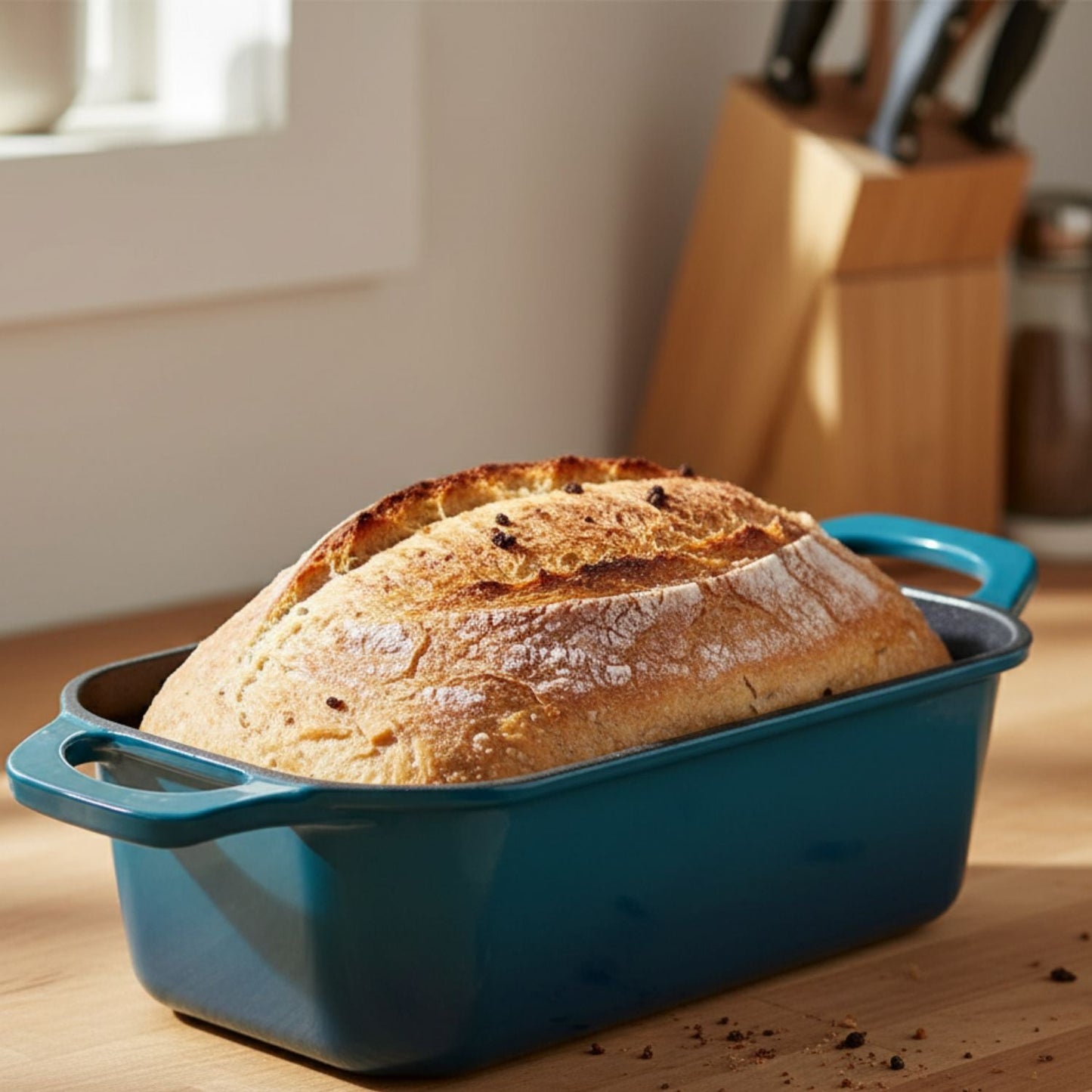 Enamelled Cast Iron Loaf Pan Set