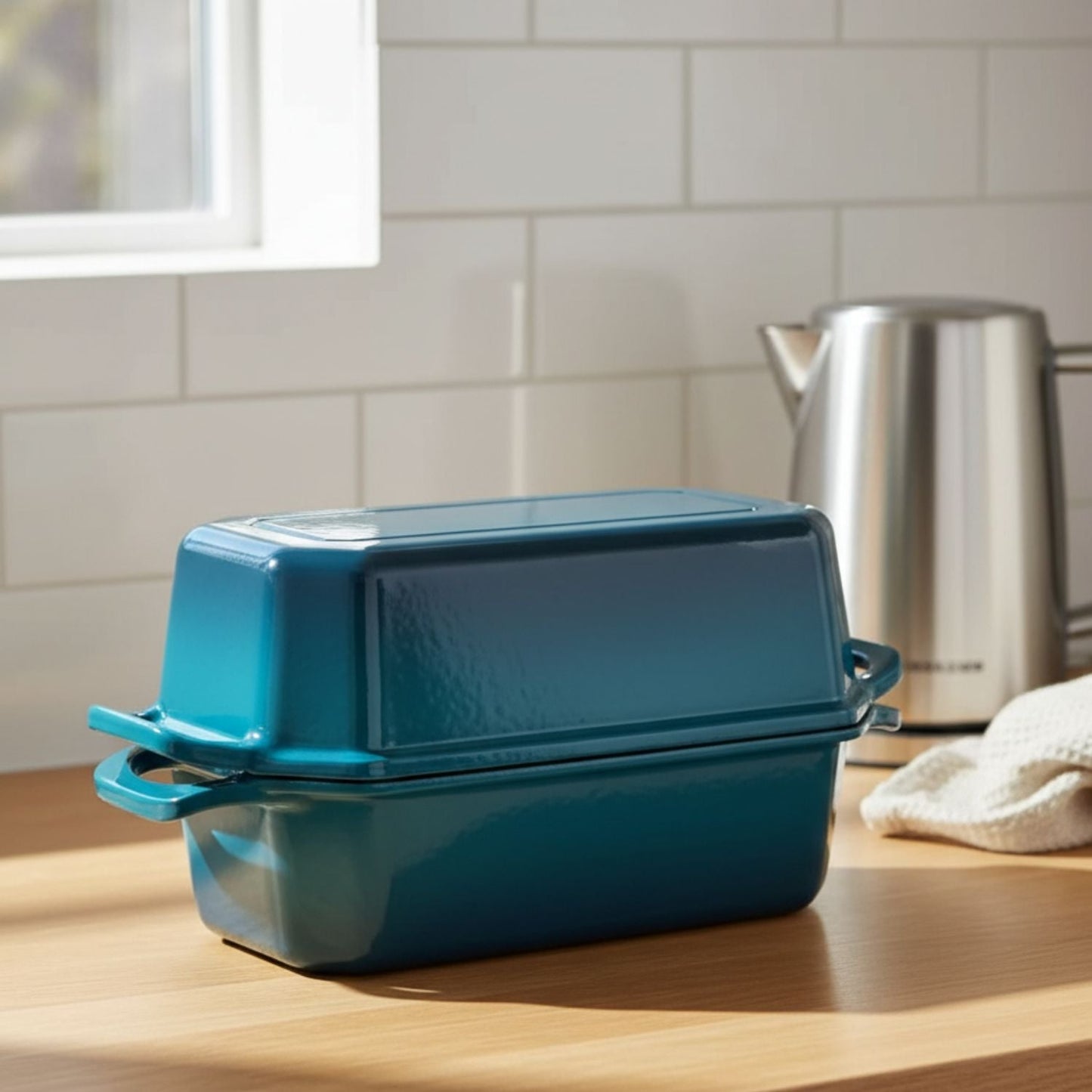 Enamelled Cast Iron Loaf Pan Set