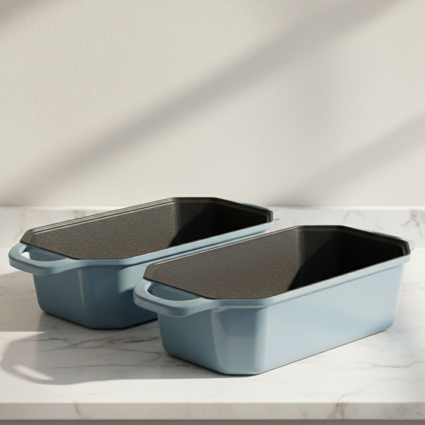 Enamelled Cast Iron Loaf Pan Set