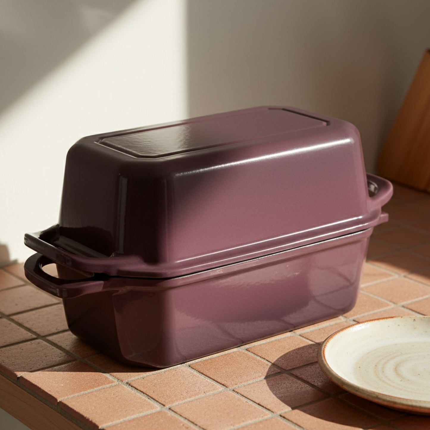 Enamelled Cast Iron Loaf Pan Set