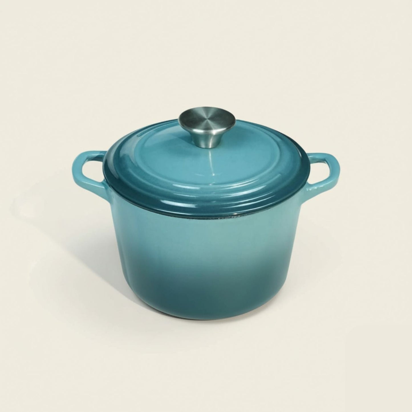 Enamelled Cast Iron Rice Pot