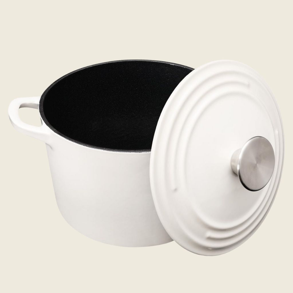 Enamelled Cast Iron Rice Pot